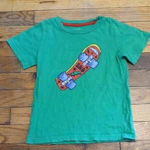 Faded Glory Green and Orange Short Sleeve Tee